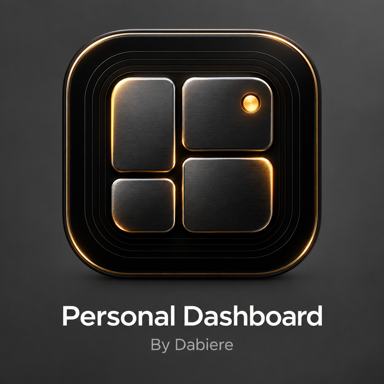 Personal Dashboard — By Dabiere